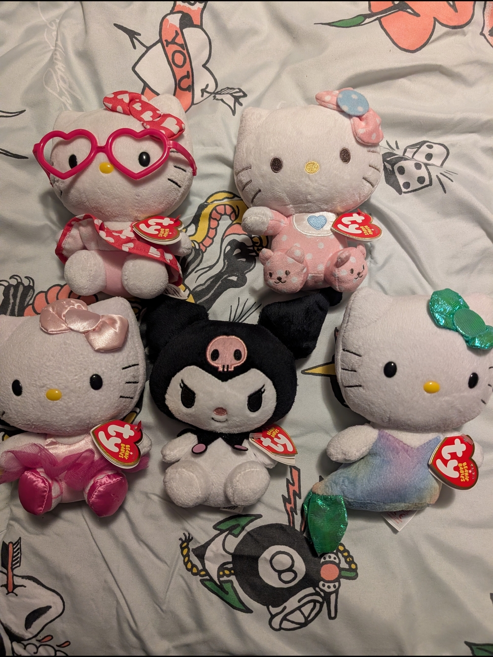 Ty Hello Kitty & Friends Plush Bundle